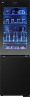 LG GBG7190CEV Vrijstaande Koelkast Zwart 349L
