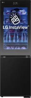 LG GBG7190CEV Vrijstaande Koelkast Zwart 349L