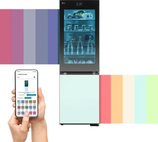 LG GBG719MDNN Vrijstaande Koelkast 352L D-label Meerkleurig