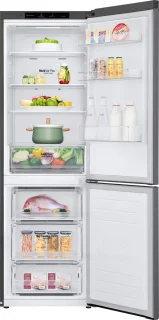 LG GBP31DSLZN Koel-Vriescombinatie Vrijstaand 341L Grafiet