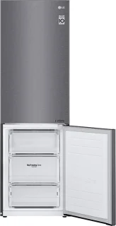 LG GBP31DSLZN Koel-Vriescombinatie Vrijstaand 341L Grafiet