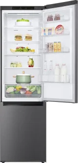 LG GBP62DSSGR koel-vriescombinatie vrijstaand 384L grafiet