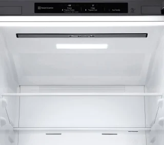 LG GBP62DSSGR koel-vriescombinatie vrijstaand 384L grafiet