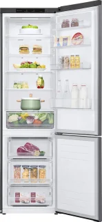LG GBP62DSSGR koel-vriescombinatie vrijstaand 384L grafiet