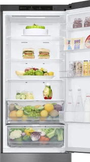 LG GBP62PZNBC koel-vriescombinatie 384L