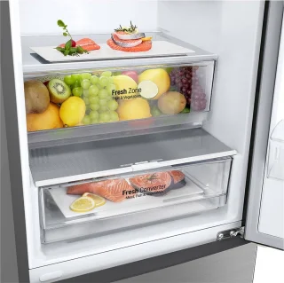 LG GBP62PZNBC koel-vriescombinatie 384L