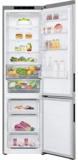 LG GBV22NCBPY Koelkast Vrijstaand Zilver 387L