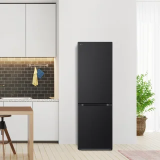 LG GBV3100AEP Koel- en vriescombinatie Zwart