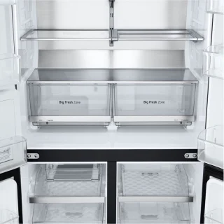 LG GMG960EVEE French Door Koelkast Black Steel