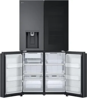 LG GMG960EVEE French Door Koelkast Black Steel
