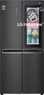 LG GMQ844MC5E Amerikaanse koelkast 530L Zwart