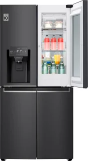 LG GMX844MC6F Amerikaanse koelkast 508L Zwart