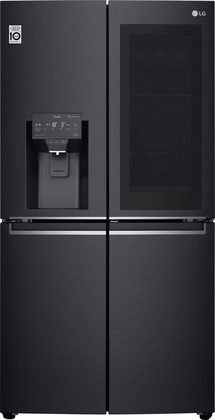 LG GMX945MC9F — slimme, ruime Amerikaanse koelkast met InstaView en UV-gedesinfecteerde dispenser