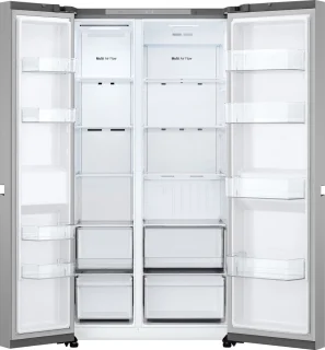 LG GSBC40PYPE Amerikaanse Koelkast Vrijstaand 664L Zilver