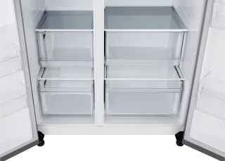 LG GSBC40PYPE Amerikaanse Koelkast Vrijstaand 664L Zilver