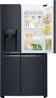 LG GSJ761MCUZ Amerikaanse Koelkast 621L Zwart Vrijstaand