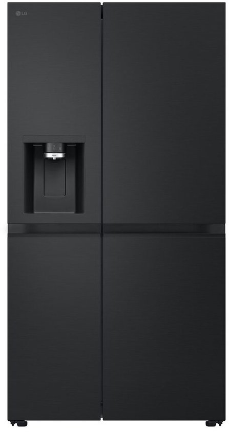 LG GSLE81EPBD Amerikaanse koelkast zwart