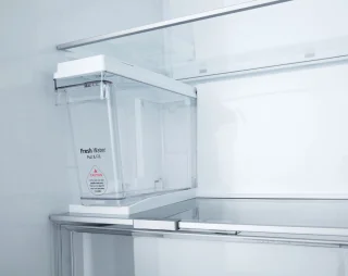 LG GSLE81PYBC Amerikaanse deur koelkast zilver