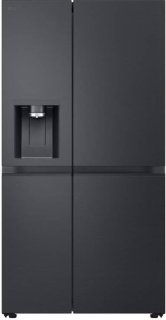De LG GSLE91EVAC Amerikaanse koelkast Zwart in één oogopslag