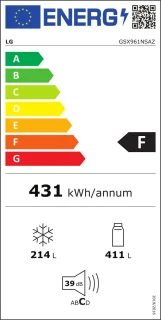 LG GSX961NSAZ - Amerikaanse koelkast
