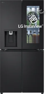 LG InstaView GMG860EPBE Franse deur Amerikaanse koelkast zwart