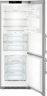 Liebherr CBNef 5735 koel-vriescombinatie vrijstaand zilver 393l
