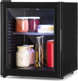 Luxe Mini Koelkast 32L Zwart tafelmodel minibar
