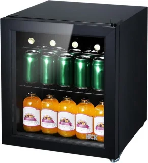 Luxe Minibar Wijnkoelkast 48L Zwart