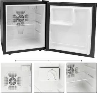 MaxxHome Mini Koelkast 42 L Zwart