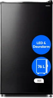 Medion kühlschrank freistehend 76 liter dunkelgrau