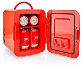 Melissa Mini Koelkast Draagbaar 4L - 16580009 - Rood