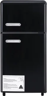 Merax Retro Doppeltür-Kühlschrank 72L 21L Gefrierfach E