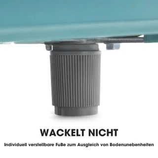 Merax Retro-Kühlschrank Doppeltür 72L
