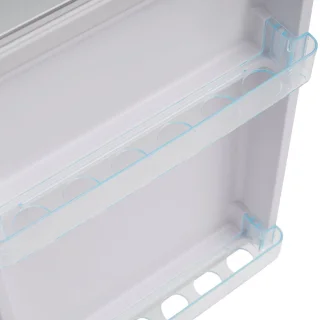 Merax Retro-Kühlschrank Doppeltür 72L