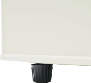 Merax Retro Mini Koelkast met Vriezer 92L Antiek Wit