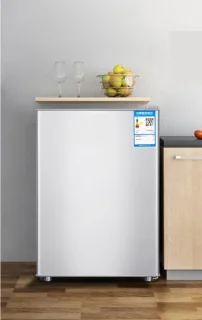 Mini koelkast 29 liter enkel koel zilver
