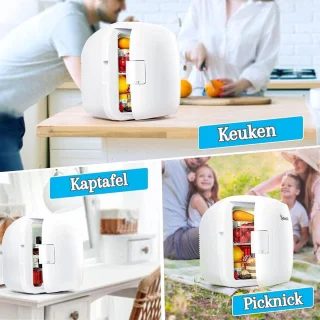 Mini Koelkast 9L met Glazen Deur