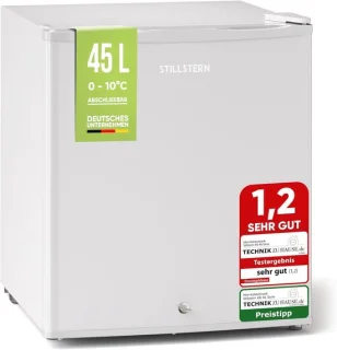 Mini-koelkast E 45L Zilver