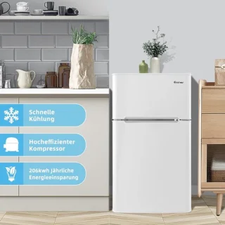 Mini Koelkast – Koelvriescombinatie 90 L
