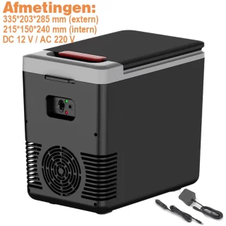 Mini Koelkast Skincare Fridge 6L Zwart