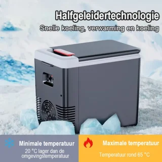 Mini Koelkast Skincare Fridge 6L Zwart
