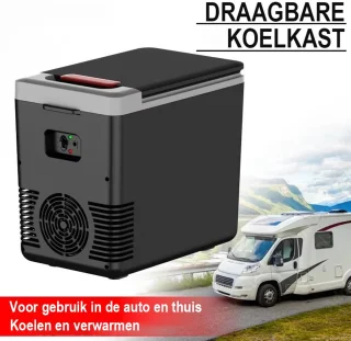 Mini Koelkast Skincare Fridge 6L Zwart