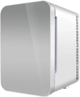Mini tafelkoelkast 22 liter zilver
