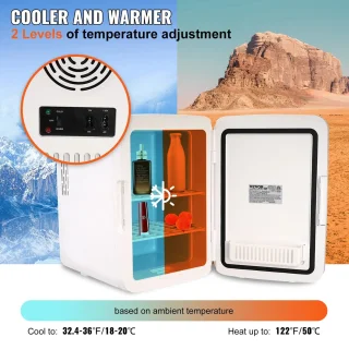 Minibar koelkast 10L wit
