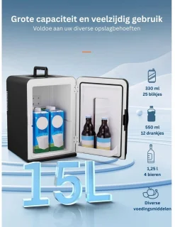 Minibar Koelkast Zwart