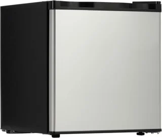 Minikoelkast met vriesvak 45 liter, compacte koelkast voor slaapkamer, studentenkamer en kantoor