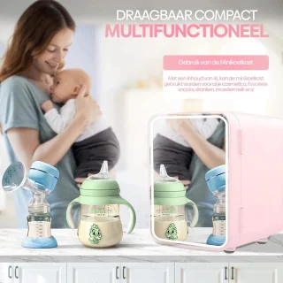 MKSS Mini Koelkast Roze
