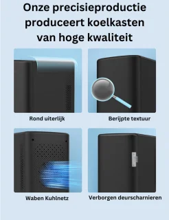 MKSS® Minibar Ultra Black Mini Koelkast