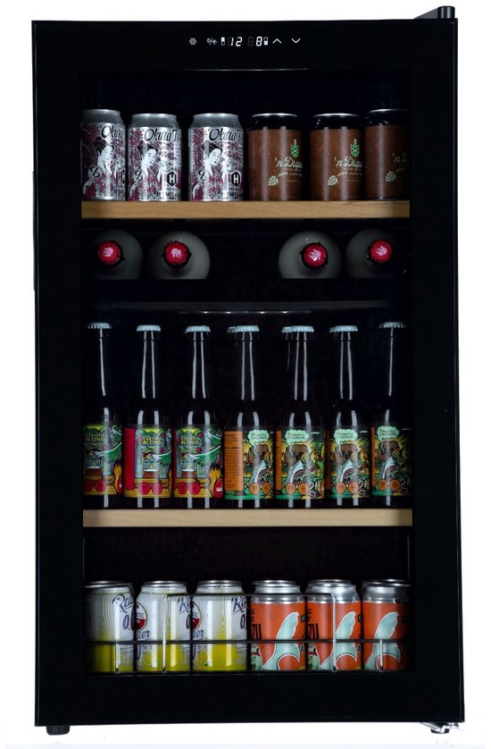 Montréal Bierkoelkast 78 flessen glazen deur