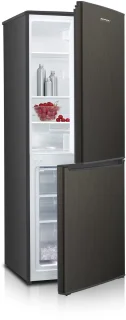 MPM Koel-vriescombinatie 215L, mechanische thermostaat, donkergrijs